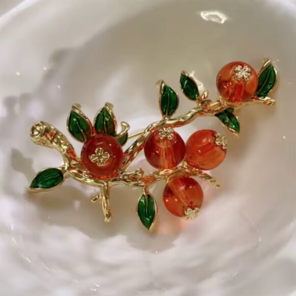 ๐50% OFF/3+...Persimmons Brooch - Picture 5 of 9